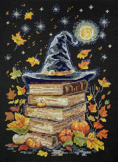 Siuvinėjimo kryželiu rinkinys „Magic Pages“ 18x26 cm AAH-240