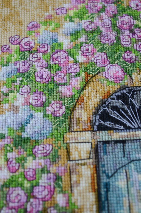 Siuvinėjimo rinkinys kryželiu „La Dolce Vita“ 16x25 cm AAH-294
