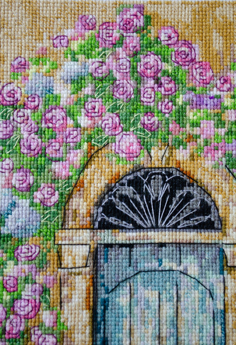 Siuvinėjimo rinkinys kryželiu „La Dolce Vita“ 16x25 cm AAH-294
