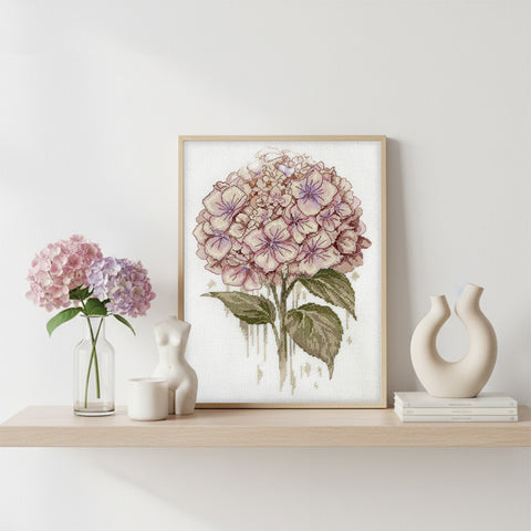 Siuvinėjimo rinkinys kryželiu „Trapi gėlė“ 19x27 cm AAH-309