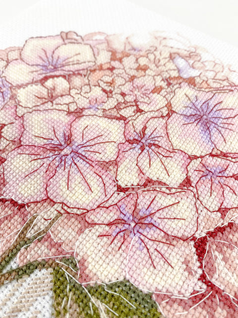 Siuvinėjimo rinkinys kryželiu „Trapi gėlė“ 19x27 cm AAH-309