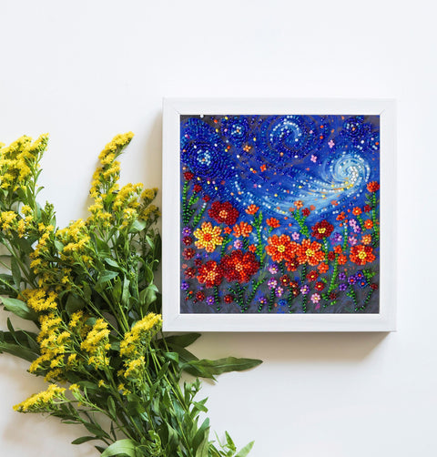 Mini karoliukų siuvinėjimo rinkinys „Vasarvidžio nakties sapnas“ 15x15 AAM-264