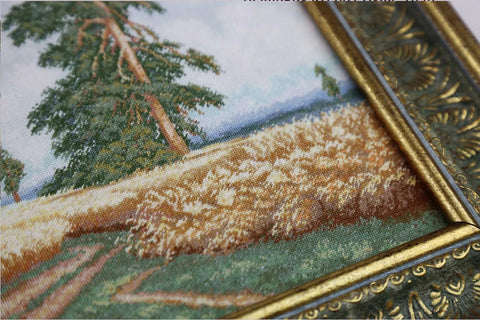 Zolotoe Runo siuvinėjimo rinkinys kryželiu „Rugiai“ 19.5x35.5 cm