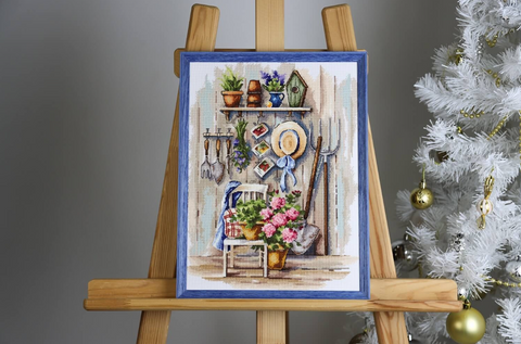 Siuvinėjimo kryželiu rinkinys „Country Corner“ S/MD021