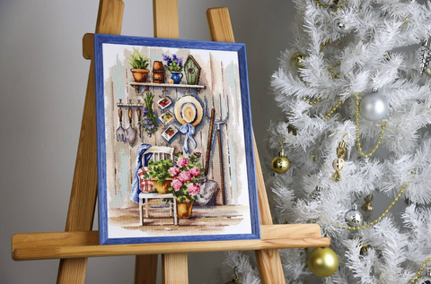 Siuvinėjimo kryželiu rinkinys „Country Corner“ S/MD021