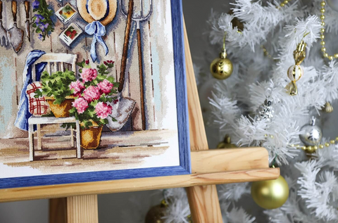 Siuvinėjimo kryželiu rinkinys „Country Corner“ S/MD021