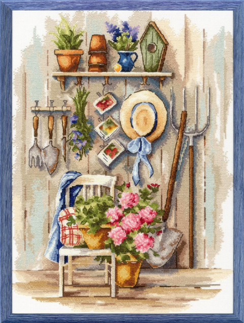 Siuvinėjimo kryželiu rinkinys „Country Corner“ S/MD021