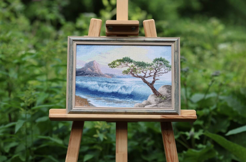 Siuvinėjimo kryželiu rinkinys „Surf“ S/MM026