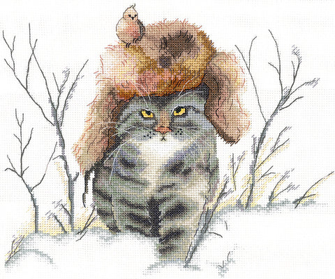 Siuvinėjimo kryželiu rinkinys „Meistro medžioklė“, 22,5×19 cm