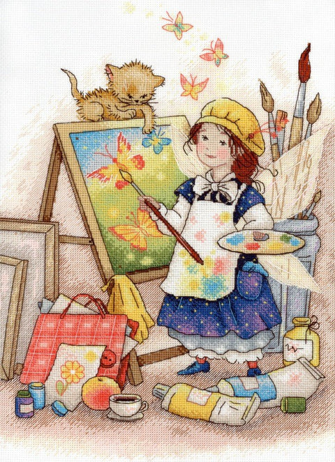 MP Studija: Siuvinejimo rinkinys SNV - 660 siuvinėjimo rinkinys iš MP Studija - HOBI.LT 🇱🇹