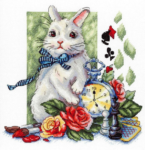 Kryželiu siuvinėjimo rinkinys „Stebuklų metas“ 20x20 cm SNV-975