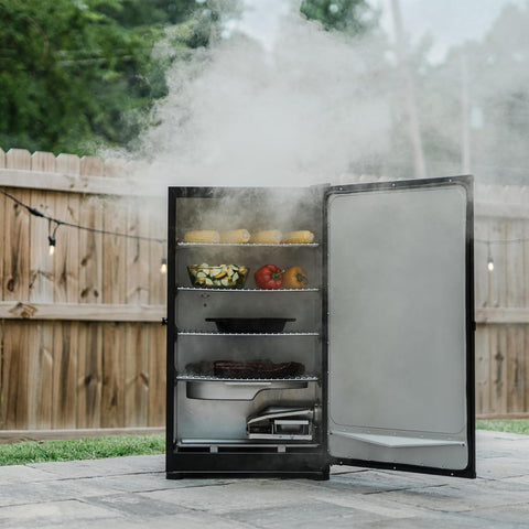 Masterbuilt 40 skaitmeninė elektrinė rūkykla, 1200 W, 4 lentynos