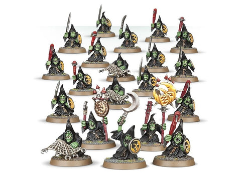 Warhammer AoS Gloomspite Gitz Stabbas – 20 miniatiūrų rinkinys