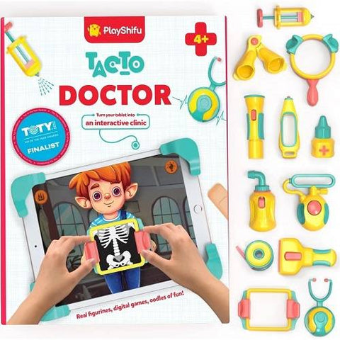 PlayShifu Tacto Gydytojas interaktyvus STEM rinkinys vaikams, 100 lygių LT