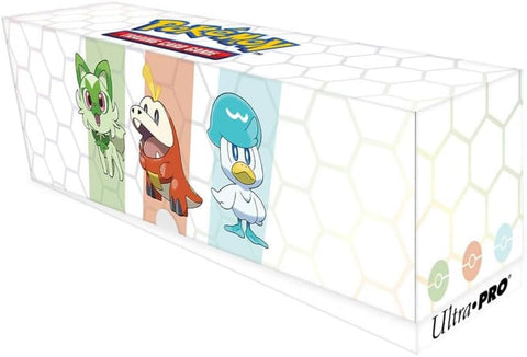 Pokémon Paldea starterių rinkinys – kilimėlis, įmautės, Deck Box | Ultra PRO