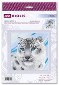 RIOLIS: Snow Leopard siuvinėjimo rinkinys iš RIOLIS Nr.: 1886 - HOBI.LT 🇱🇹