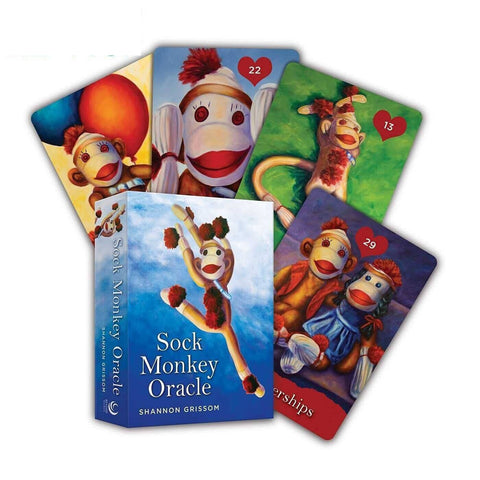 Beyond Words: Sock Monkey Oracle kortos - HOBI.LT 🇱🇹