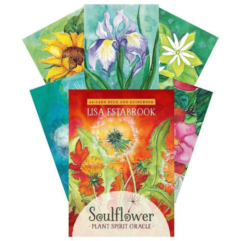 Findhorn Press: Soulflower Plant Spirit Oracle kortos - HOBI.LT 🇱🇹