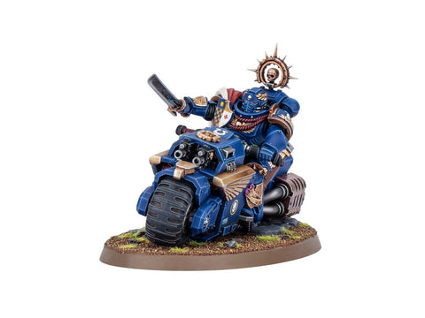 Warhammer 40,000 Space Marines kapitonas ant motociklo 48-113