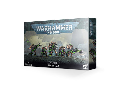 Necron Immortals / Deathmarks rinkinys – Warhammer 40,000, 5 figūrėlės