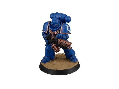 Warhammer 40,000 Infernus Space Marines rinkinys su Citadel dažais ir teptuku