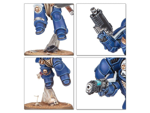 Warhammer 40,000 Space Marines startinis rinkinys su miniatiūromis ir dažais