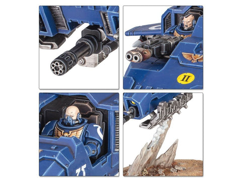 Warhammer 40,000 Space Marines startinis rinkinys su miniatiūromis ir dažais