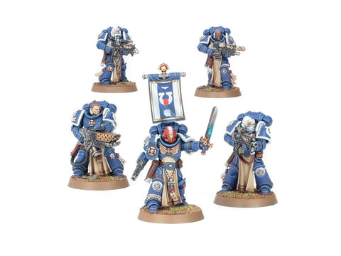 Warhammer 40k Space Marines Sternguard Veteran Squad, 5 miniatiūros 48-49