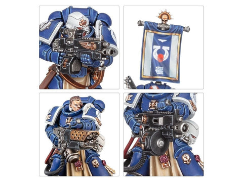 Warhammer 40k Space Marines Sternguard Veteran Squad, 5 miniatiūros 48-49