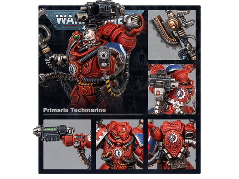 Warhammer 40k Space Marines Primaris Techmarine miniatiūra 48-39