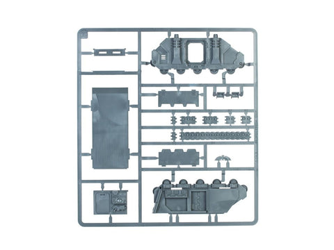 Warhammer 40,000 Space Marines Rhino šarvuotis, miniatiūra 48-109