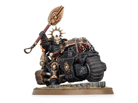 Warhammer 40k Space Marines Chaplain on Bike miniatiūra 48-31