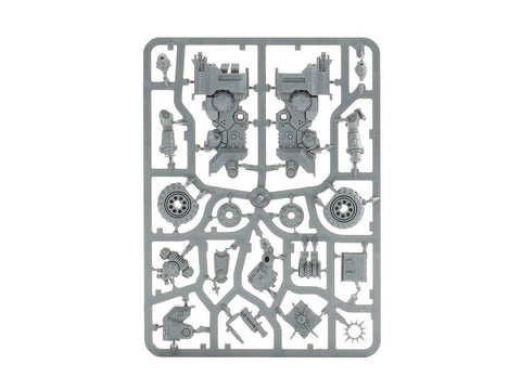 Warhammer 40k Space Marines Chaplain on Bike miniatiūra 48-31