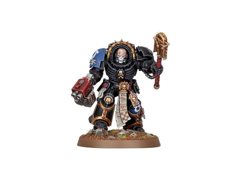 Warhammer 40k Space Marines Chaplain in Terminator Armour 48-91