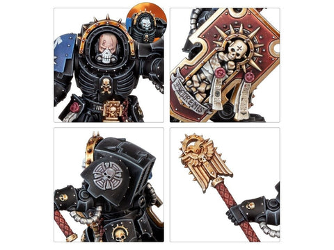 Warhammer 40k Space Marines Chaplain in Terminator Armour 48-91