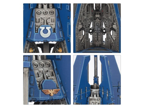 Warhammer 40,000 Space Marines desanto kapsulės, 2 vnt. (48-101)