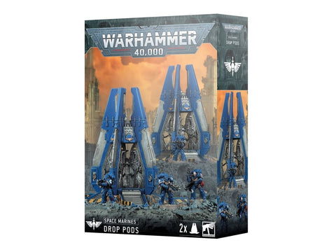 Warhammer 40,000 Space Marines desanto kapsulės, 2 vnt. (48-101)