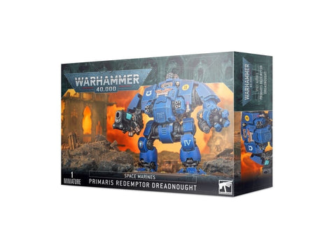 Warhammer 40,000 Space Marines Primaris Redemptor Dreadnought rinkinys 109 dalių