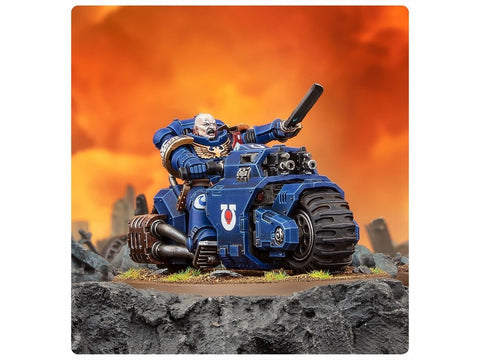 Warhammer 40,000 Space Marines Outrider Squad, 3 motociklininkai 48-112