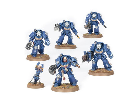Warhammer 40K Space Marines Terminator būrys miniatiūrų rinkinys