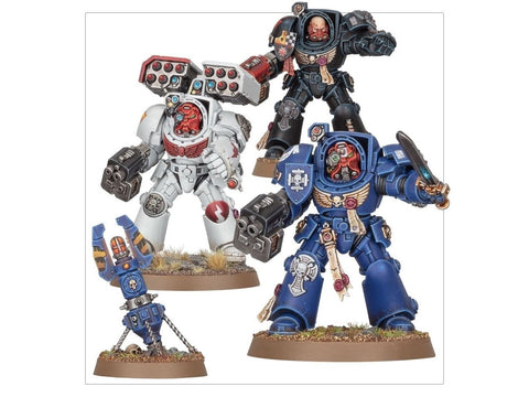 Warhammer 40K Space Marines Terminator būrys miniatiūrų rinkinys