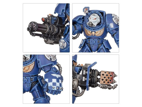 Warhammer 40K Space Marines Terminator būrys miniatiūrų rinkinys