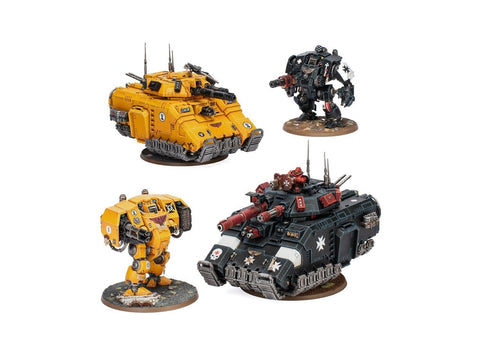 Warhammer 40,000 Imperial Fists tankų ir drednoutų rinkinys