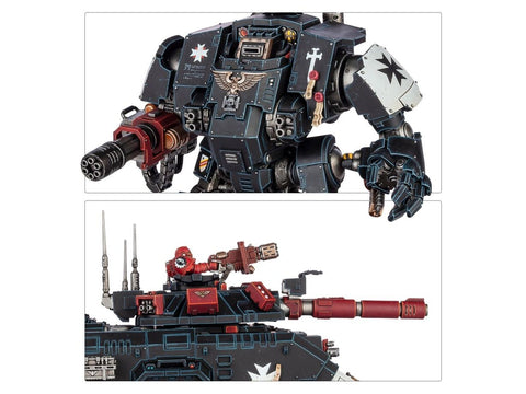 Warhammer 40,000 Imperial Fists tankų ir drednoutų rinkinys