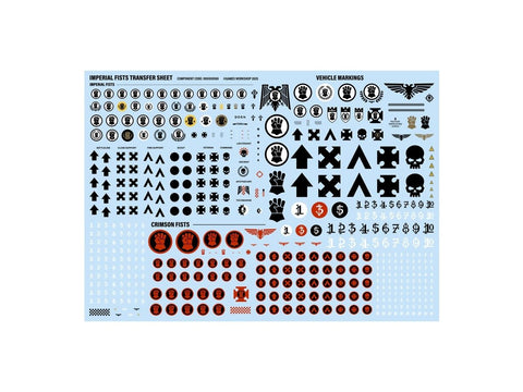 Warhammer 40,000 Imperial Fists tankų ir drednoutų rinkinys