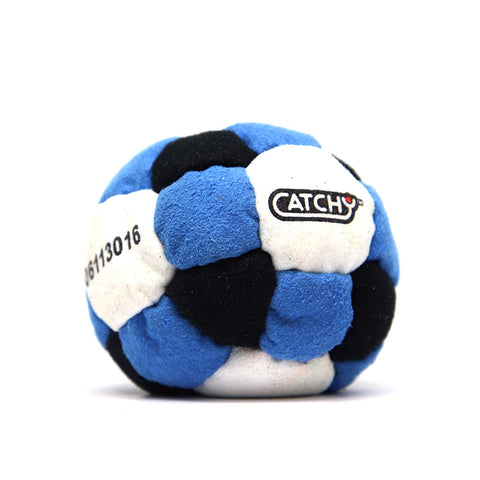Spardymo kamuoliukas (footbag) – mėlynas, 6 cm, sintetinė zomša, smėlio užpildas – YoYoFactory
