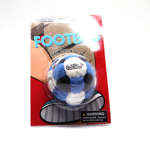 Spardymo kamuoliukas (footbag) – mėlynas, 6 cm, sintetinė zomša, smėlio užpildas – YoYoFactory