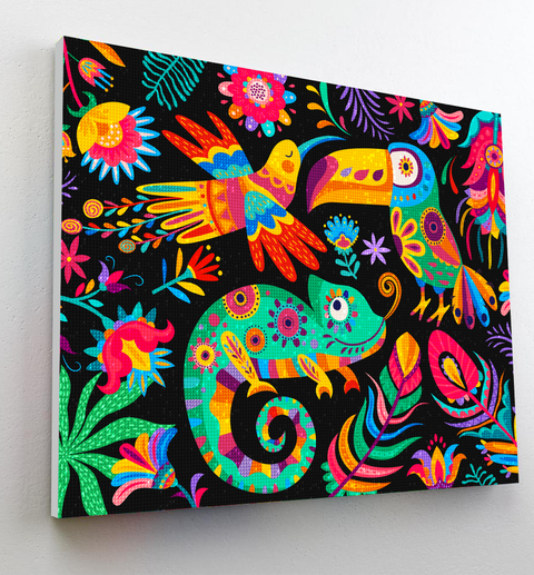 Splat Planet deimantinė mozaika „Šventė“ 30×40 cm – rinkinys
