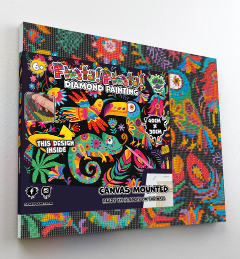 Splat Planet deimantinė mozaika „Šventė“ 30×40 cm – rinkinys