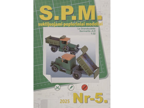 Popierinis suklijuojamas savivartis SPM Le Drandoulette JLD 1/32